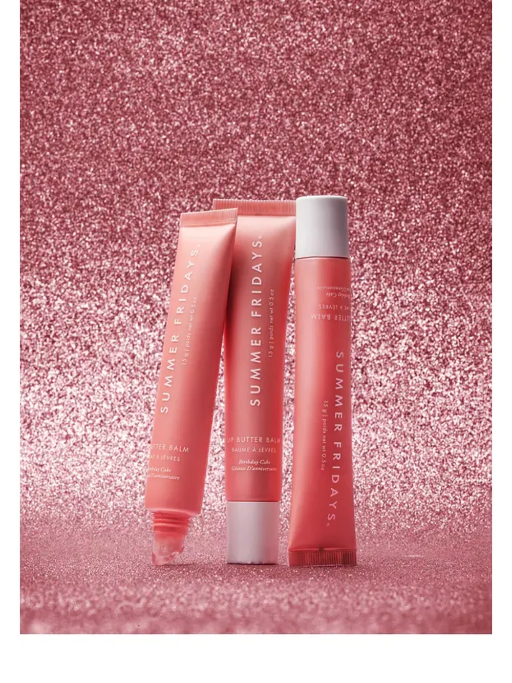 Summer Fridays Lip Butter Balm — In Birthday Cake NWOB✨FREE GIFT✨